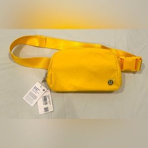 Lululemon Yellow Everywhere Belt Bag One Size NWT